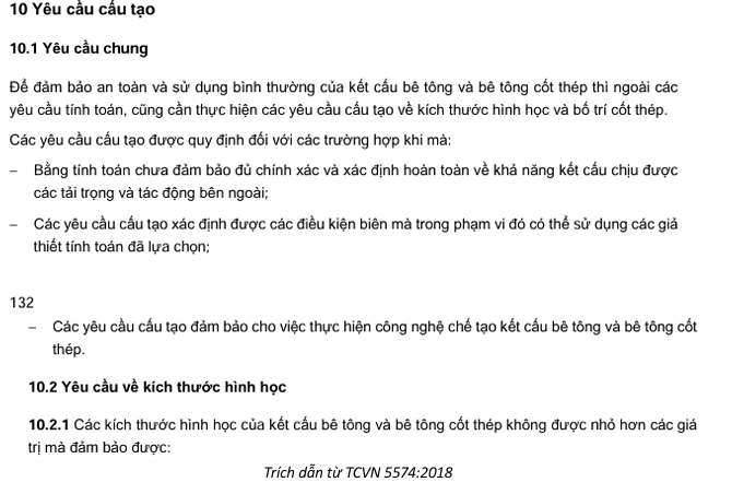 MỘT SỐ ĐIỂM GÌ CẦN LƯU Ý KHI CHỌN THÉP DẦM – SÀN THEO TCVN 5574:2018?